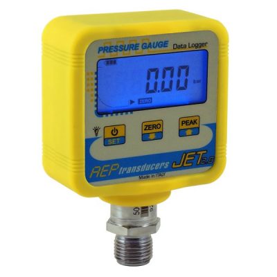 manómetro digital con registro de presión y temperatura